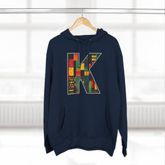 KNDLA "K" Kente Graphic Fleece Hoodie