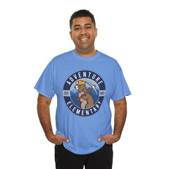 Adventure Round Logo Adult Unisex Heavy Cotton Tee