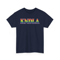 KNDLA Pride Colors Graphic Unisex Heavy Cotton Tee