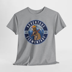 Adventure Round Logo Adult Unisex Heavy Cotton Tee