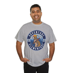 Adventure Round Logo Adult Unisex Heavy Cotton Tee
