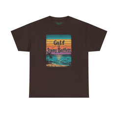 "Gulf of Jimmy Buffett" Unisex Heavy Cotton Tee
