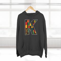 KNDLA "K" Kente Graphic Fleece Hoodie