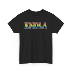 KNDLA Pride Colors Graphic Unisex Heavy Cotton Tee