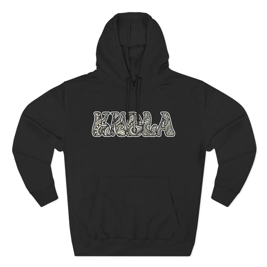 Arabian KNDLA Fleece Hoodie - Cozy & Stylish Black Sweatshirt