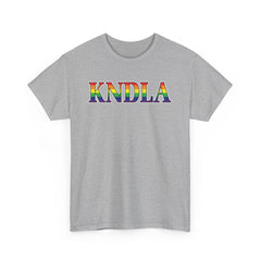 KNDLA Pride Colors Graphic Unisex Heavy Cotton Tee