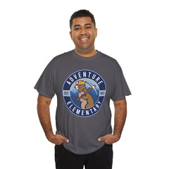 Adventure Round Logo Adult Unisex Heavy Cotton Tee