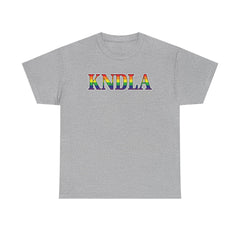 KNDLA Pride Colors Graphic Unisex Heavy Cotton Tee