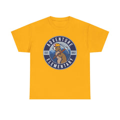 Adventure Round Logo Adult Unisex Heavy Cotton Tee