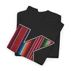 KNDLA Zarape "K" Graphic Unisex Heavy Cotton Tee