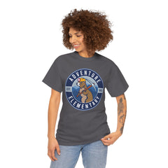 Adventure Round Logo Adult Unisex Heavy Cotton Tee
