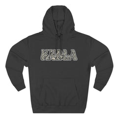 Arabian KNDLA Fleece Hoodie - Cozy & Stylish Black Sweatshirt
