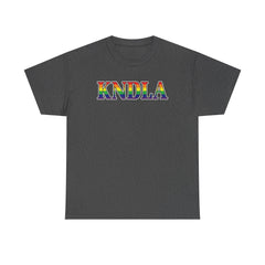KNDLA Pride Colors Graphic Unisex Heavy Cotton Tee