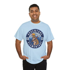 Adventure Round Logo Adult Unisex Heavy Cotton Tee