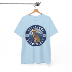 Adventure Round Logo Adult Unisex Heavy Cotton Tee