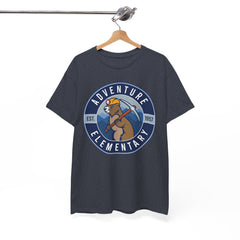 Adventure Round Logo Adult Unisex Heavy Cotton Tee