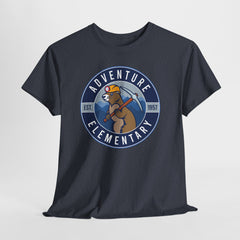 Adventure Round Logo Adult Unisex Heavy Cotton Tee