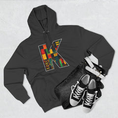 KNDLA "K" Kente Graphic Fleece Hoodie