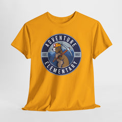 Adventure Round Logo Adult Unisex Heavy Cotton Tee