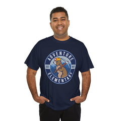 Adventure Round Logo Adult Unisex Heavy Cotton Tee