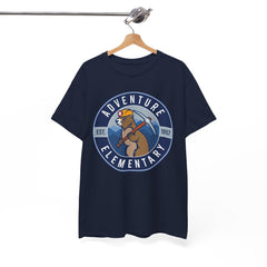 Adventure Round Logo Adult Unisex Heavy Cotton Tee