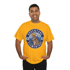Adventure Round Logo Adult Unisex Heavy Cotton Tee