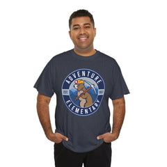 Adventure Round Logo Adult Unisex Heavy Cotton Tee