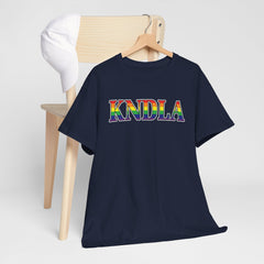 KNDLA Pride Colors Graphic Unisex Heavy Cotton Tee