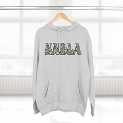 Arabian KNDLA Fleece Hoodie - Cozy & Stylish Black Sweatshirt