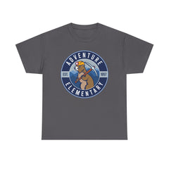 Adventure Round Logo Adult Unisex Heavy Cotton Tee