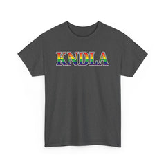 KNDLA Pride Colors Graphic Unisex Heavy Cotton Tee