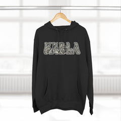 Arabian KNDLA Fleece Hoodie - Cozy & Stylish Black Sweatshirt