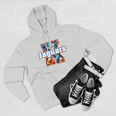 Floral Design KNDLA Fleece Hoodie - Cozy & Stylish Black Sweatshirt