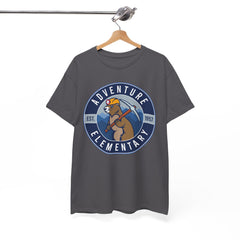 Adventure Round Logo Adult Unisex Heavy Cotton Tee