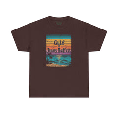 "Gulf of Jimmy Buffett" Unisex Heavy Cotton Tee