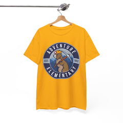 Adventure Round Logo Adult Unisex Heavy Cotton Tee