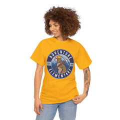 Adventure Round Logo Adult Unisex Heavy Cotton Tee