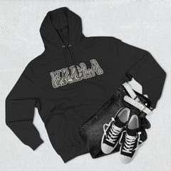 Arabian KNDLA Fleece Hoodie - Cozy & Stylish Black Sweatshirt