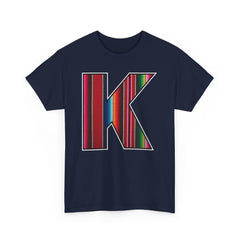 KNDLA Zarape "K"  Graphic Unisex Heavy Cotton Tee