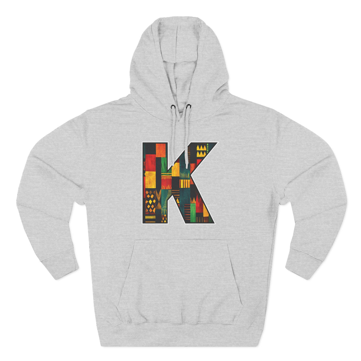KNDLA "K" Kente Graphic Fleece Hoodie