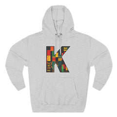 KNDLA "K" Kente Graphic Fleece Hoodie