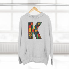 KNDLA "K" Kente Graphic Fleece Hoodie