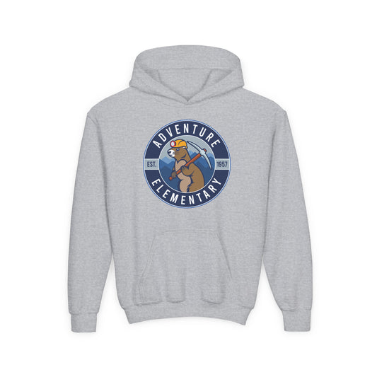 Adventure Round Logo Kid's Hoodie