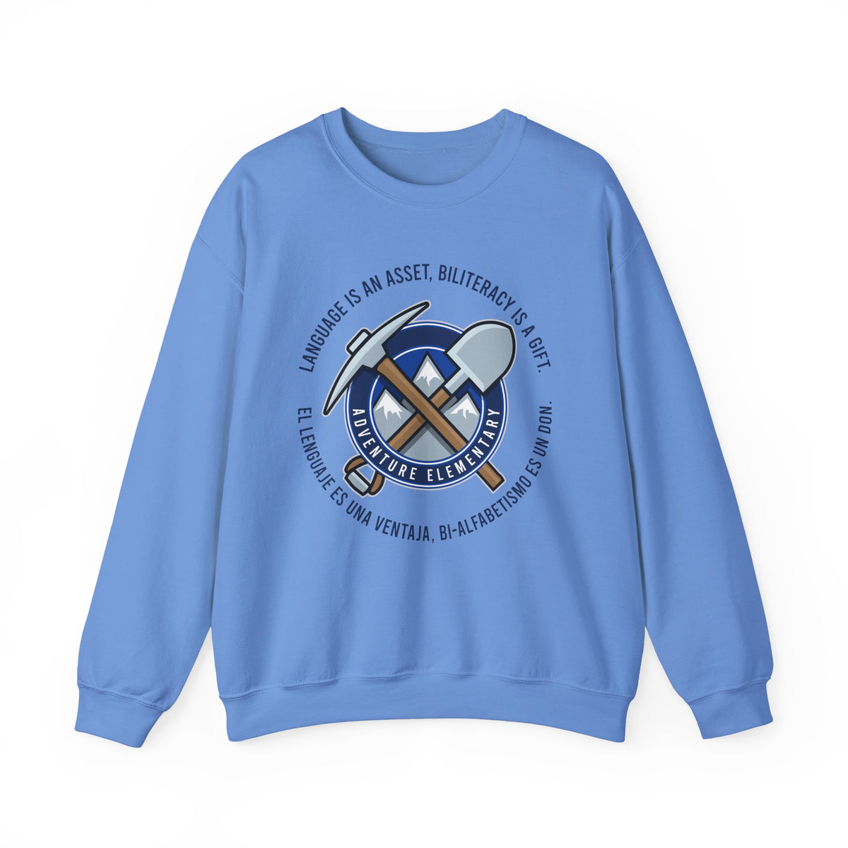 Adult Crewneck Sweatshirt Adventure Elementary Unisex Heavy Blend™