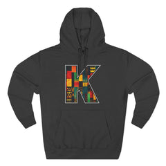 KNDLA "K" Kente Graphic Fleece Hoodie