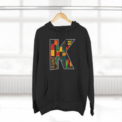 KNDLA "K" Kente Graphic Fleece Hoodie