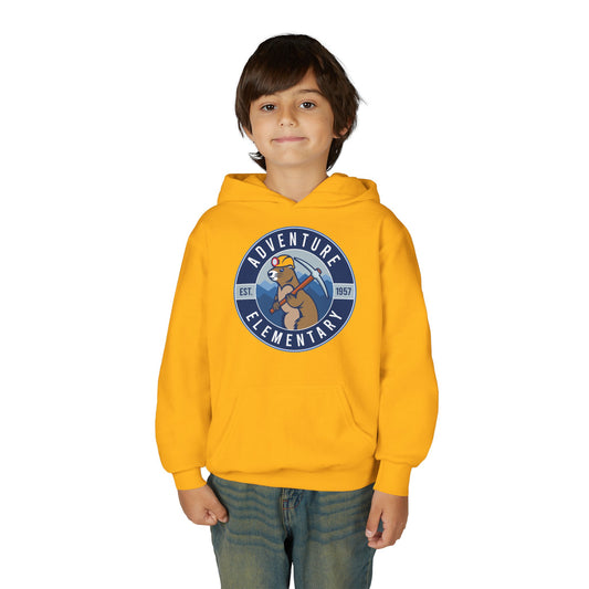 Adventure Round Logo Kid's Hoodie