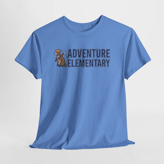 Adult Adventure Elementary  Unisex Heavy Cotton Tee