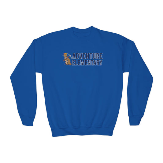 Youth Crewneck Sweatshirt Adventure Elementary