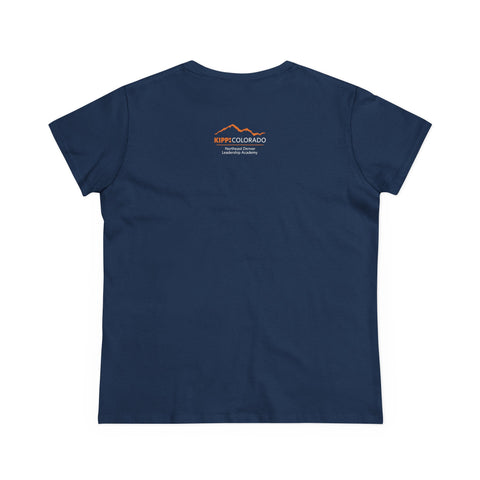 Floral Orange KNDLA Jaguars Women's Cotton Tee - D2